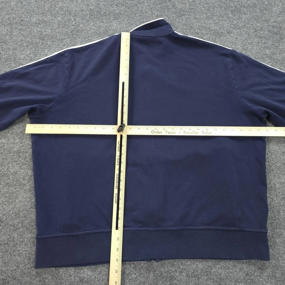 Polo Ralph Lauren Jacket Mens 2XL Blue Performance Track Full Zip Golf Pony Logo